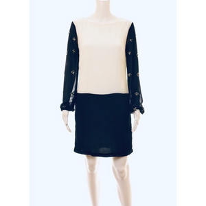 ark & co. Long‎ Embellished Sleeves Dress Small